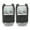 Black, variant on Riousery 2Pcs Bicycle LED Light Front and Tail Cycling Warning Lamp Waterproof 3 Lighting Modes Super Bright Safety Light for Mountain Road Bikes Black 5.12 inches / 13 cm