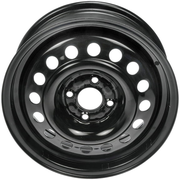 Dorman 939-248 Steel 15" Wheel Rim 15 x 5.5-inch 4-Lug Black, for Specific Nissan Models