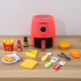 thumbnail image 4 of QJUHUNG 1 Set Air Fryer with Color Changing Play Food Kitchen Playset for Pretend Cooking Play as Birthday Gift, 4 of 10