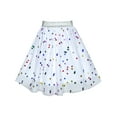thumbnail image 2 of Girls Skirt Colorful Sequins Sparkling White Tutu Dancing 9-10 Years, 2 of 6
