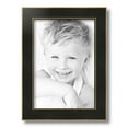 thumbnail image 2 of ArtToFrames 9" x 13" Honors Black with Gold Picture Frame, 9x13 inch Black Wood Poster Frame (WOM-5158),  Pack, 2 of 7