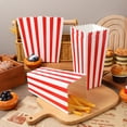 thumbnail image 5 of WRITWAA 15-Piece Striped Popcorn Bowl Set, Popcorn Holders for Movie , Theater Snacks, Parties, and Family Gatherings, 5 of 6