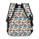 thumbnail image 4 of Balery Train Mochila Escolar Impresa, Mochila Ligera para Viajes Casual, Mochila Duradera y Cómoda Multifuncional, Mochila para Laptop-One Size, 4 of 5