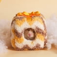 thumbnail image 7 of Hamster Bed, Warm Hamster House, Mini Pet Cave Bed Small Animals Sleeping Hut Winter Hamster Nest For Mice Chinchilla, 7 of 7