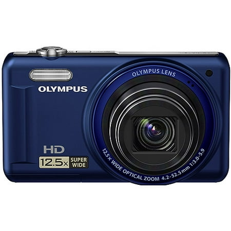 Olympus Vr-320 Blue Digital Camera