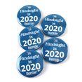 thumbnail image 1 of Bernie Sanders Hindsight Is 2020 Political Pinback Buttons - 2.25 Inch Round - 5 Pack, 1 of 2