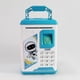 thumbnail image 2 of Electronic Banking ATM Password Fingerprint Piggy Bank Cash Coins with Music, Pink, 2 of 4