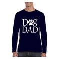 thumbnail image 1 of MmF - Mens Long Sleeve T-Shirts, up to Size 5XL - Dog Dad, 1 of 4