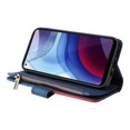 thumbnail image 3 of Compatible avec Motorola Moto g Power 2021 Étui Portefeuille avec Fentes pour Cartes en Cuir PU Fermeture Éclair Folio Rabattable, 3 of 5