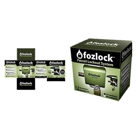 Fozlock Outdoor Hose Bibb Faucet Lock, Tan - Walmart.com Fozlock Outdoor Hose Bibb Faucet Lock, Tan - Walmart.com