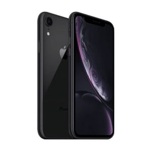D'origine Apple iPhone XR A1984 64GB Noir (US Modèle) - Téléphone cellulaire déverrouillé en usine (bon)