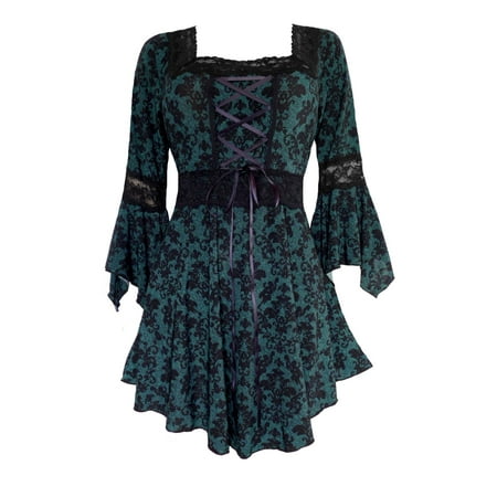 Obsidian Apparel - Dare To Wear Victorian Gothic Boho Renaissance Corset Top S - 5x