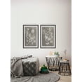 thumbnail image 5 of Marmont Hill Herbarium Study Diptych, 36" x 48”, 5 of 6