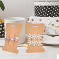 thumbnail image 4 of 150 Pieces Hair Clip Display Cards Hair Bow Display Holder Rectangle Hair Barrettes Jewelry Hair Accessories Display and Organizing, Kraft Paper Cards, 4-1\\/4 x 2-3\\/4 Inches, 4 of 4