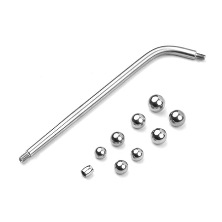 Sax Tools Homgeek Saxophone Tool Set Long Rod + Metal Ball + Bucket Ball Sax Neck ...