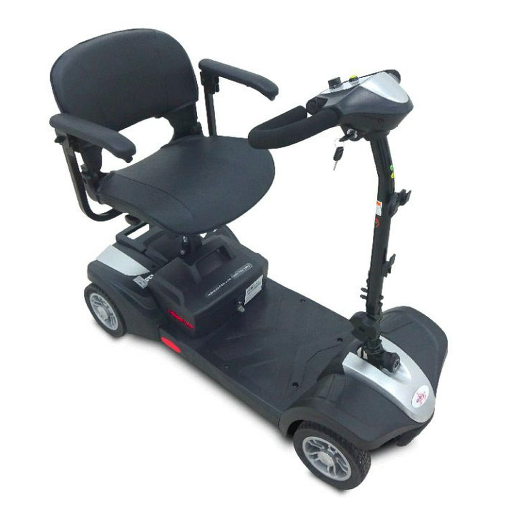 EV Rider MiniRider Lite 4Wheel Mobility Scooter with Basket, 12Ah