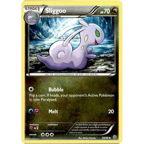 Pokemon Ancient Origins Sliggoo #59