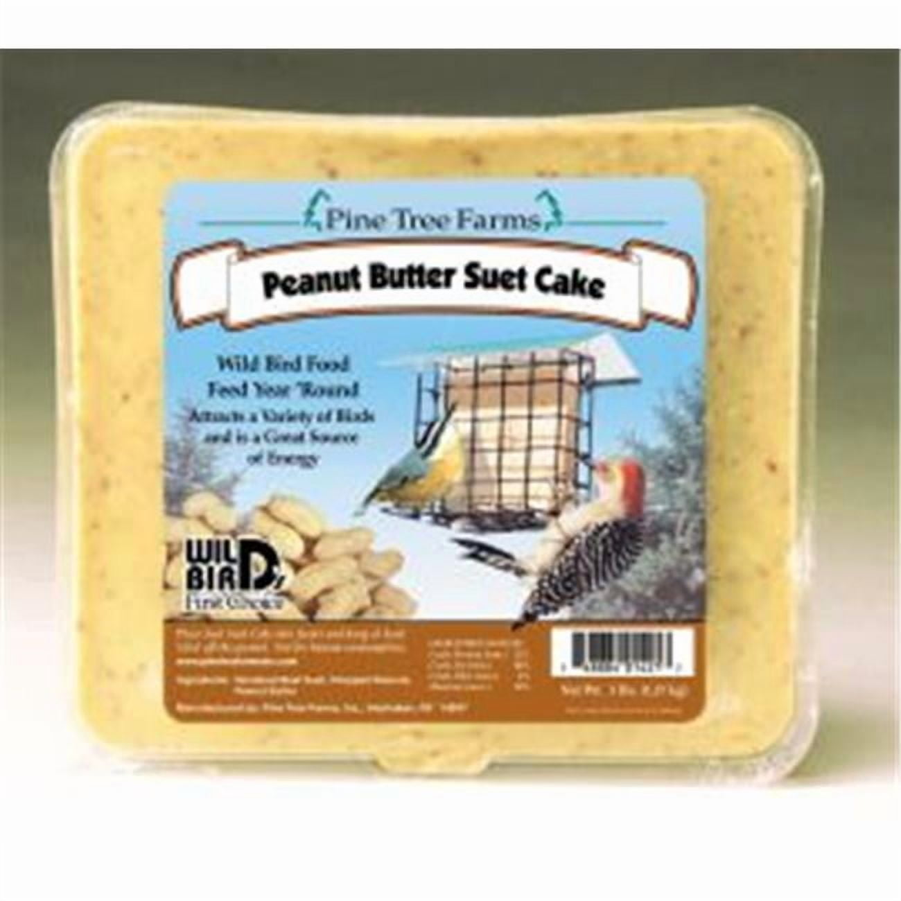 Pine Tree Farms Suet Cake Peanut Butter 3 Pounds - 01421