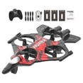 thumbnail image 3 of Avión RC Avión de control remoto Giro de 360 degree Listo para volar Fácil de controlar al aire libre rojo con 3 pilas, 3 of 9