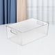 thumbnail image 1 of Cubo Organizador de almacenamiento transparente perfecl duradero con asa caja de maquillaje, 1 of 8