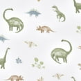 thumbnail image 5 of aden + anais, Cotton Muslin Swaddle Blanket, Dino Jungle, Blue, Boys, Infants, 4-Pk, 5 of 8
