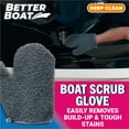 thumbnail image 4 of Ultimate Boat Scrubbing Brush Glove Deck Brush, Hull, Floor, Aluminum Pontoon Boat Accessories Marine Fishing Boat Accessories Boat Cleaner Boating Accessories Heavy Duty Scrub Brush Mitt, 4 of 6