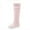 Pink, variant on Fesfesfes Plush Warm Boots for Teen Girls Below Knee Fleece Lined Boots Thick Soled Wedge Boots Young Ladies High Boots 42(US:9)