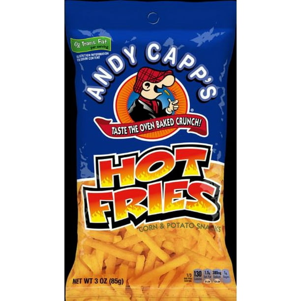 (Price/Case)Andy Capp 2620047150 Hot Fries 3 oz