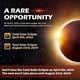 thumbnail image 4 of 6/12 Pcs Solar Eclipse Glasses 2024, Ce Iso 12312-2 Standard Certified Paper Glasses, Approved For Direct Sun Viewing, 4 of 5