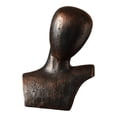 thumbnail image 4 of Figura humana abstracta, figura coleccionable, decoración de granja, busto decorativo Negro, 4 of 9