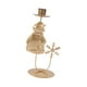 thumbnail image 2 of Candelabro cónico para velas, candelabro para el hogar, candelabro navideño, candelabro para comedor, boda, sala de estar, fiesta, chimenea Muñeco de nieve, 2 of 8