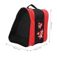 thumbnail image 2 of Bolsa para Patines, Mochila para Patines en línea de Nylon de 3 Capas para niños y Adultos,Rojo Sincero Electrónica, 2 of 5