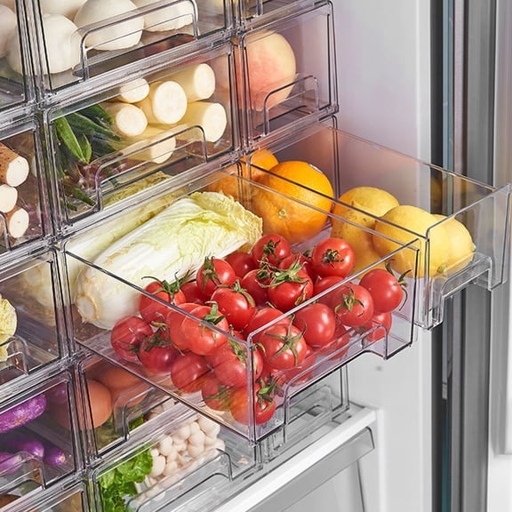 WHAMVOX  Dividers Refrigerator Storage Box Kitchen Storages