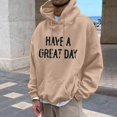 thumbnail image 3 of WILLBEST Sudadera Deportiva para Hombre, Divertida Sudadera con Capucha Gráfica, Informal, Cómoda, con Estampado De Letras para Uso Diario y Actividades Al Aire Libre Mediana​​, 3 of 6