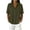 *Army Green, variant on Women's Short Sleeve Button Down Shirt, Ladies' Loose Fit Collared Blouse, Casual Solid Color Tunic Top For Women,Army Green,S-2XL