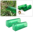 thumbnail image 4 of tón de poner niños/mascotas segura reutilizable para interior/exterior para roedores/Voles/hámsters/topos Catcher - Verde CUTICAT trampa para ratones jaula de captura de plagas, 4 of 8