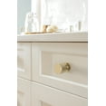 thumbnail image 2 of Amerock Balata 1 inch (25mm) Diameter Golden Champagne Cabinet Knob, 2 of 6