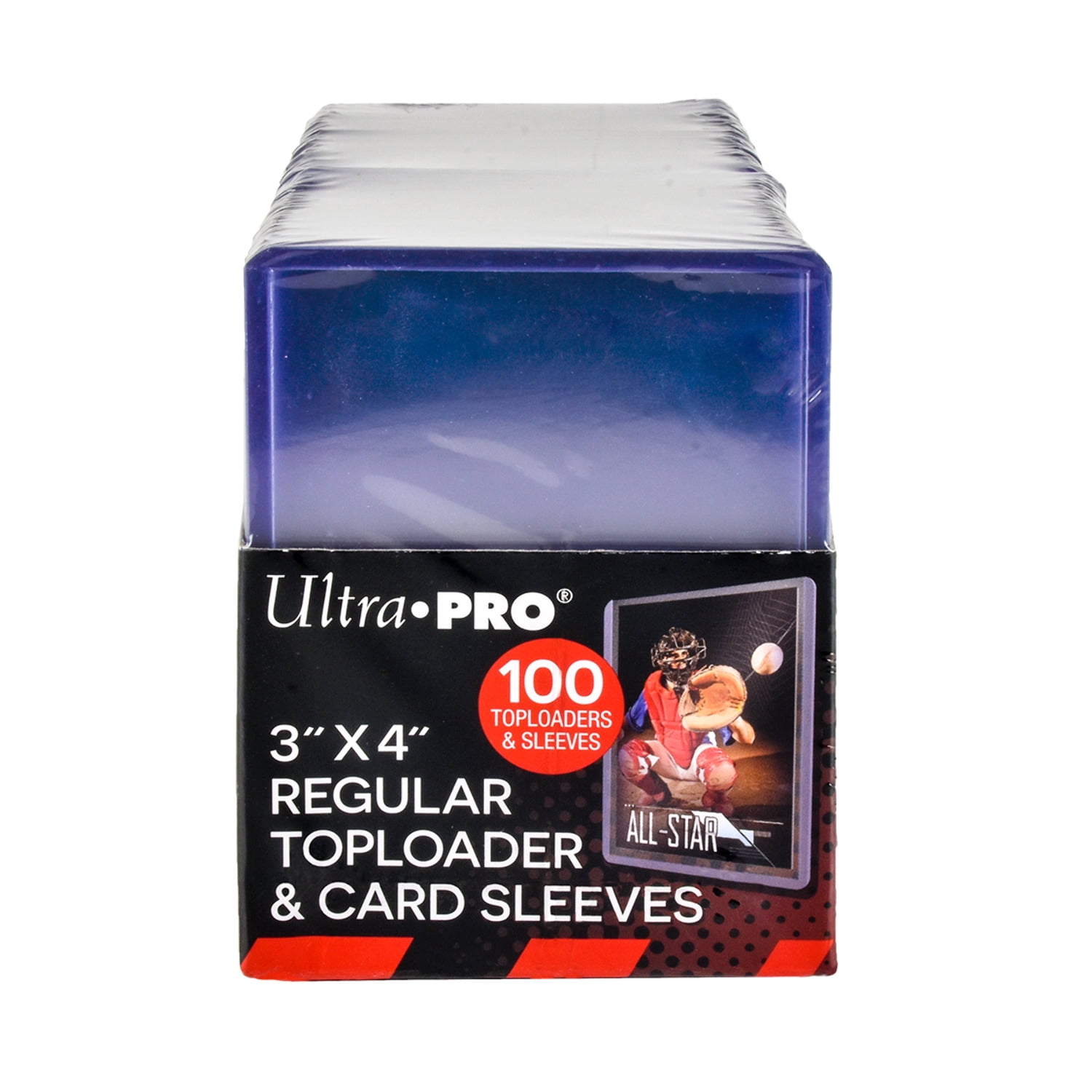 ultra pro card sleeves top loader CASE of 1000 Clear Regular 35pt 3x4 Toploader Trading T| Hill City Collectibles 1/2 x 3 Mtg Card Sleeves Pack Of
