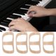 thumbnail image 5 of Férula Férula Rima del Dedo Soporte de la Articulación del Dedo Material PP Premio Ligero Sin Alivio para la Guitarra de Piano Pipa Guzheng Jugadores 12 PCS SET, 5 of 7