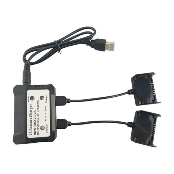 kttectoa Drones Gifts MJX 3 Pro B3pro HS700 Drone Battery USB Charger 2 in 1 Charger Christmas