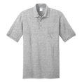 thumbnail image 2 of Mafoose Men Core Blend Polo Male Knit Pocket Shirt Ash XL, 2 of 6