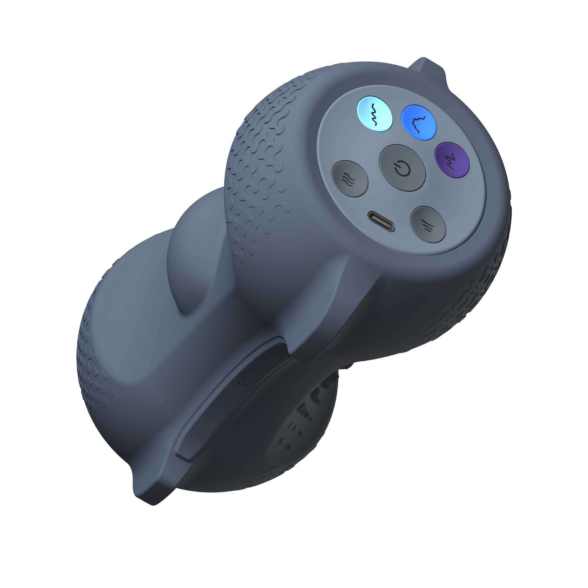 Chirp Sole Vibe - Heated Foot Massager - Vibration, Heat & Acupressure Therapy for Foot Pain Relief, Plantar Fasciitis & Recovery - Blue