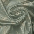thumbnail image 7 of Ambesonne Abstract Valance & Curtain, Autumn Leaves Star Shaped, 55"x30", Reseda Green and Tan, 7 of 7