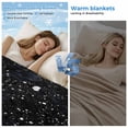 thumbnail image 2 of Black Star Sky Cooling Blanket,Lightweight Breathable Summer Throw Blanket with Double Sided Cold Effect,Modern Country Simple Abstract Pattern Picnic Blankets Bed Sheet for Hot Sleepers 40"x60", 2 of 8
