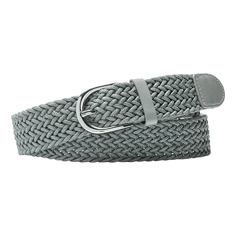 grey belts for dresses Rowland Thomas Crocodile Dark Grey Dress Ratchet Belt 1.575" (40mm)