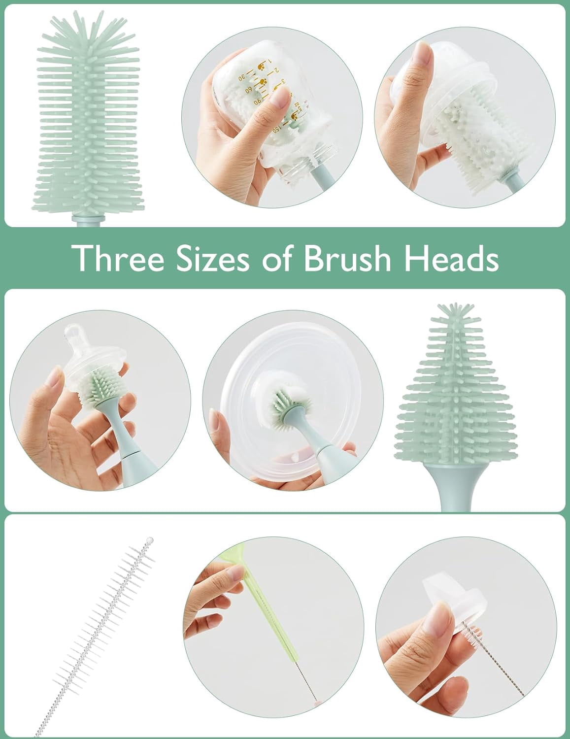Momcozy M5 Double Breast Pump & Momcozy Bottle Brush Set & Momcozy Baby Nasal Aspirator, Baby Shower Gift