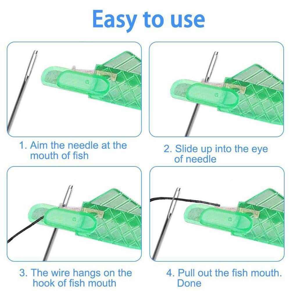 1/10PCS Sewing Machine Needle Threader Self-Threading Quick Needle Change SALE W1Y0