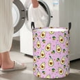 thumbnail image 4 of Different Avocados Laundry Basket, Laundry Hamper Waterproof Laundry Bag Clothes Hamper Laundry Bin with Handles for Bedroom, Living Room, Kids Room-#, 4 of 5