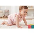thumbnail image 3 of Emy Dola Newborn Baby Girls Snap-up Rompers 100% Cotton Toddler Infant Flutter Short Sleeve Bodysuit For 0-24M, 3 of 5