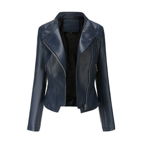 

KmaiSchai Denim Jacket With Hood Women Casual Solid Lapel Zipper Pocket Long Sleeve Crop Slim Fit Coat Leather Motorcycle Biker Jacket Punk Streetwear Plus Size Maternity Sweater Fleece Lined Shirts